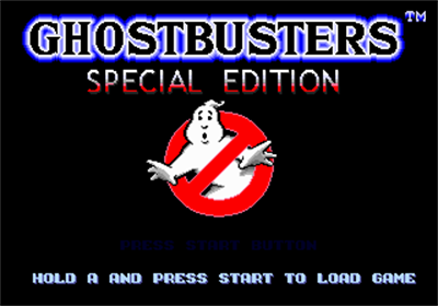 Ghostbusters: Special Edition - Screenshot - Game Title Image