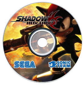 Shadow the Hedgehog - Fanart - Disc Image