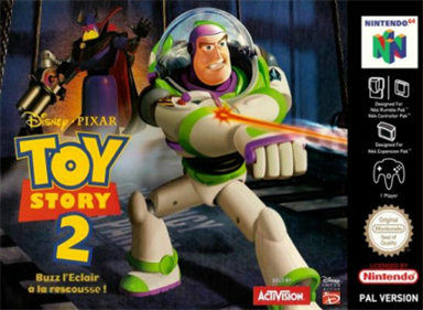 Toy Story 2: Buzz Lightyear to the Rescue! - Box - Front Image
