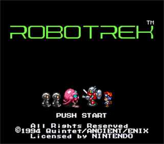 Robotrek - Screenshot - Game Title Image