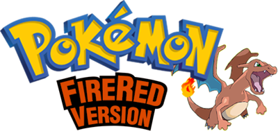 Pokémon FireRed Version - Clear Logo Image