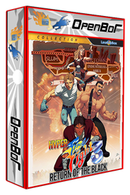 Hyper Final Fight 3: Return of the Black - Box - 3D Image