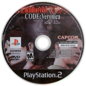 Resident Evil: Code: Veronica X - Disc Image