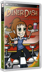 Diner Dash: Sizzle and Serve - Box - 3D Image