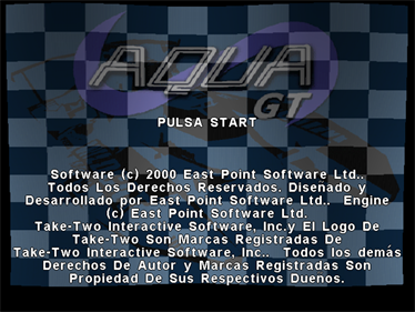 Aqua GT - Screenshot - Game Title Image