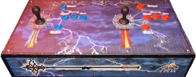 Mace: The Dark Age - Arcade - Control Panel Image