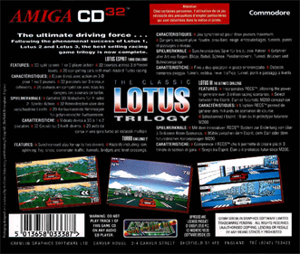 Lotus Trilogy - Box - Back Image