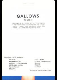 Gallows - Box - Back Image