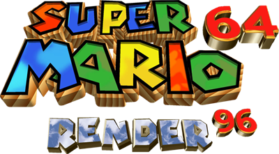 Super Mario 64 Render96 - Clear Logo Image