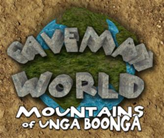 Caveman World: Mountains of Unga Boonga - Clear Logo Image