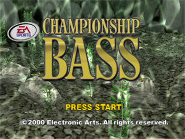 Championship Bass - Screenshot - Game Title Image