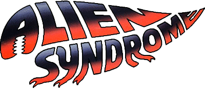 Alien Syndrome - Clear Logo Image