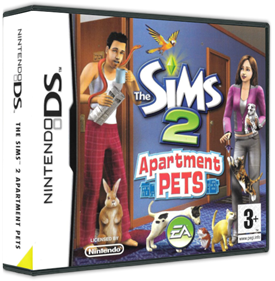 The Sims 2: Apartment Pets - Box - 3D Image