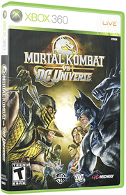 Mortal Kombat vs. DC Universe - Box - 3D Image
