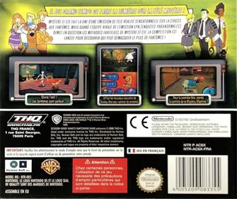 Scooby-Doo! Who's Watching Who? - Box - Back Image