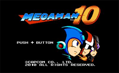 Mega Man 10 - Screenshot - Game Title Image