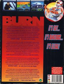 Burning Rubber - Box - Back Image