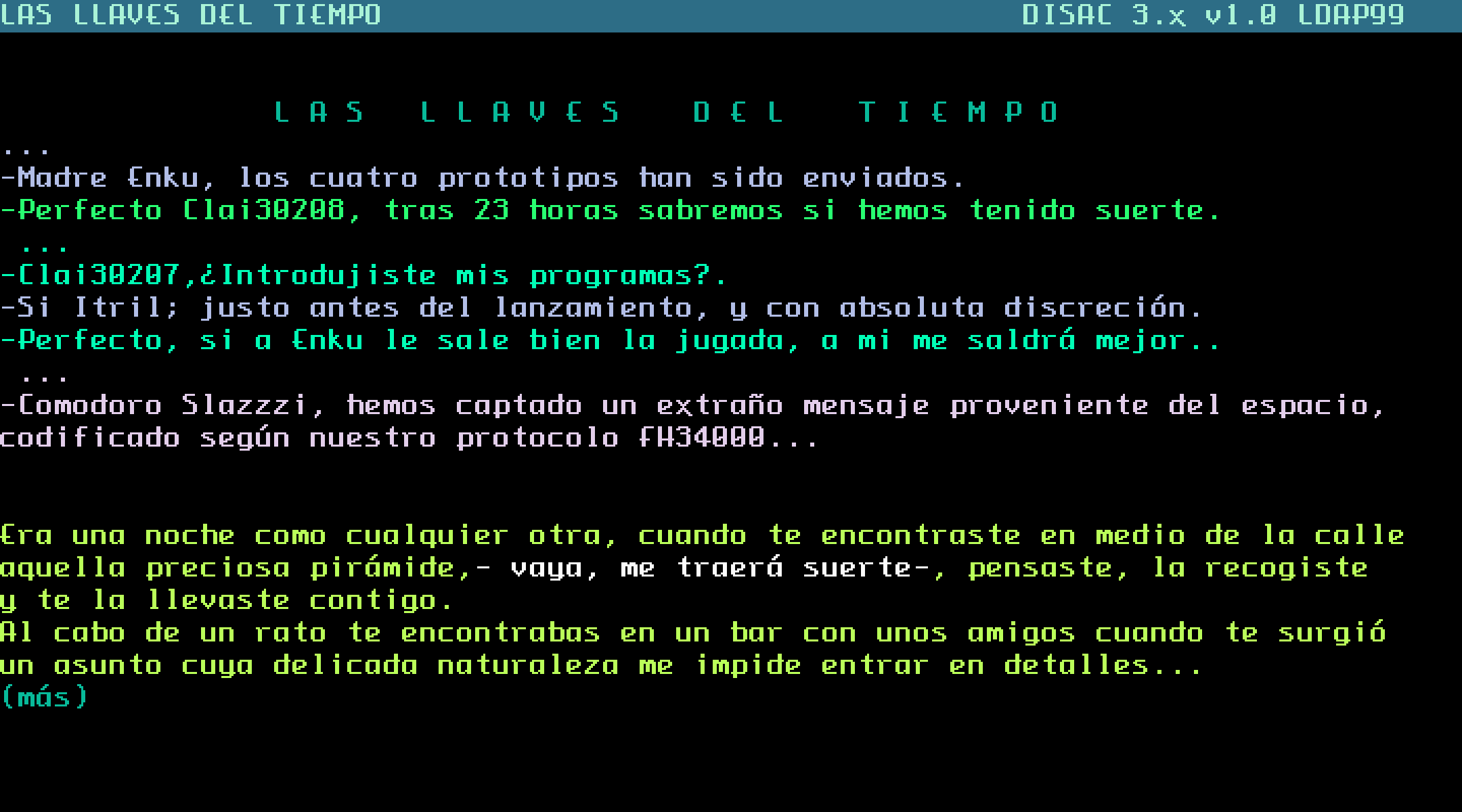 Las Llaves Del Tiempo