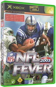 NFL Fever 2003 - Box - 3D Image