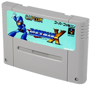 Mega Man X - Cart - 3D Image