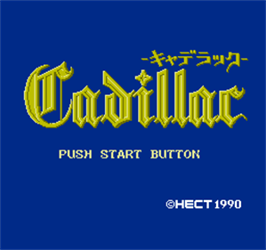 Cadillac - Screenshot - Game Title Image