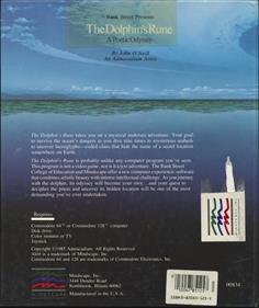 The Dolphin's Rune: A Poetic Odyssey - Box - Back Image