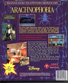 Arachnophobia - Box - Back Image