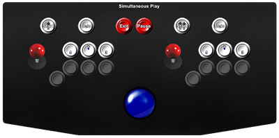 Touch and Go - Arcade - Controls Information Image
