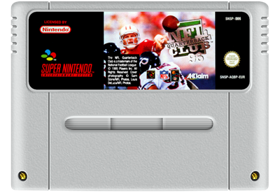 NFL Quarterback Club 96 - Fanart - Cart - Front