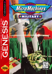 Micro Machines: Military - Box - Front Image