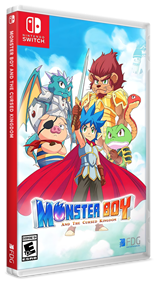 Monster Boy and the Cursed Kingdom - Box - 3D Image