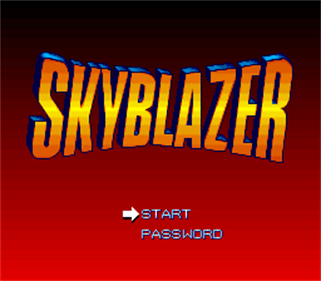 Skyblazer - Screenshot - Game Title Image