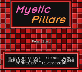 Mystic Pillars - Screenshot - Game Title Image