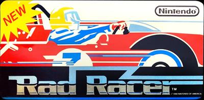 Rad Racer - Arcade - Marquee Image