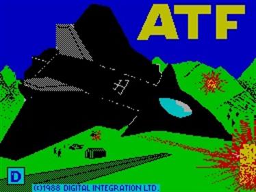 ATF: Advanced Tactical Fighter - Screenshot - Game Title Image