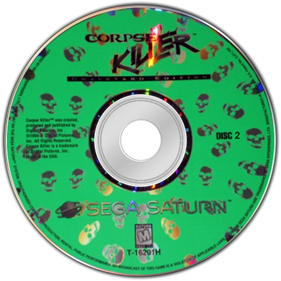 Corpse Killer: Graveyard Edition - Disc Image