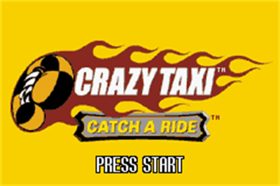 Crazy Taxi: Catch a Ride - Screenshot - Game Title Image