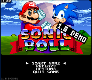 Sonic Boll - Screenshot - Game Title Image
