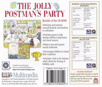 The Jolly Postman's Party - Box - Back Image