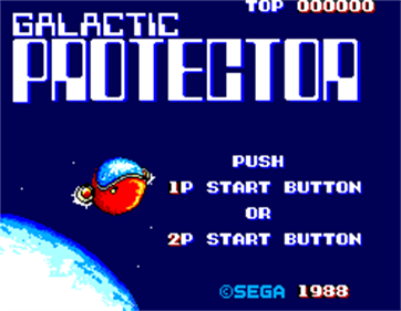 Galactic Protector - Screenshot - Game Title Image