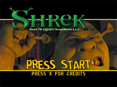 Shrek - Screenshot - Game Title Image