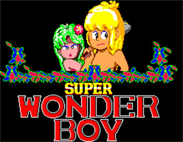 Wonder Boy - Screenshot - Game Title Image