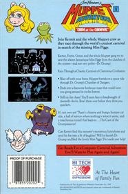 Jim Henson's Muppet Adventure No. 1: "Chaos at the Carnival" - Box - Back Image