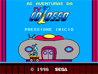 As Aventuras da TV Colosso - Screenshot - Game Title Image