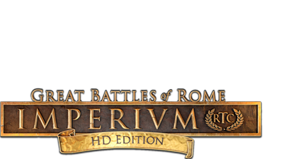 Imperivm RTC: HD Edition "Great Battles of Rome" - Clear Logo Image