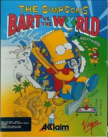 The Simpsons: Bart vs. the World - Box - Front Image