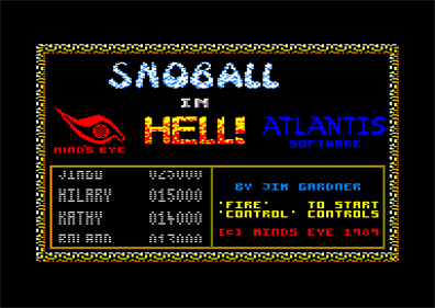 Snoball in Hell - Screenshot - Game Title Image