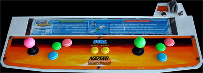 Virtua Athletics - Arcade - Control Panel Image