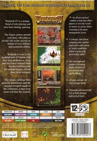 Warlords IV: Heroes of Etheria - Box - Back Image