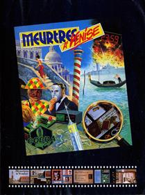 Murders in Venice - Advertisement Flyer - Front Image